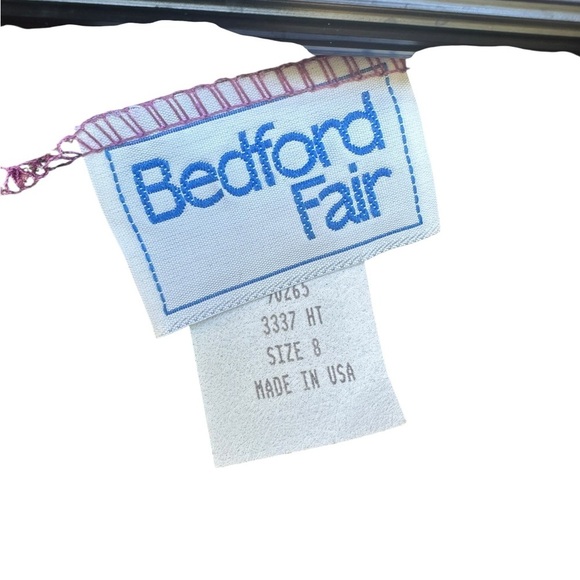 Vintage 80s Botancial Abstract short Sleeve Wide Leg Rayon Jumpsuit Sz 8 Whimsy - Picture 4 of 8